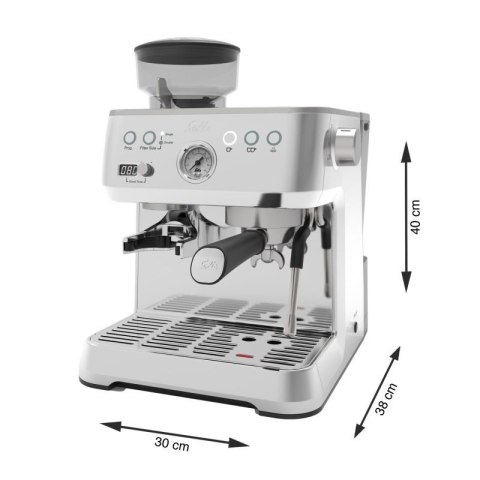 Ekspres kolbowy Grind & Infuse Perfetta stalowy Solis Ekspres kolbowy Grind & Infuse Perfetta stalowy Solis