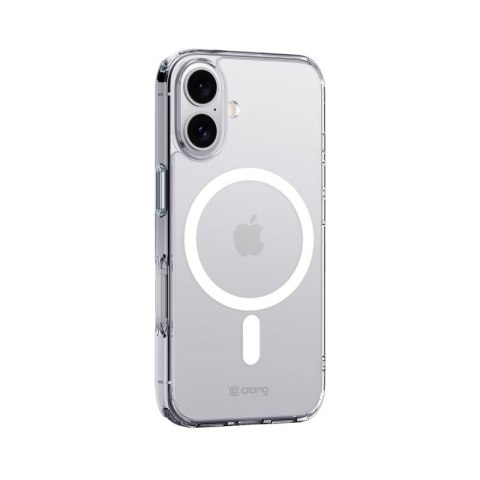 Etui Clear MAG Cover iPhone 16 MagSafe (przezroczysty) CRONG Etui Clear MAG Cover iPhone 16 MagSafe (przezroczysty) CRONG