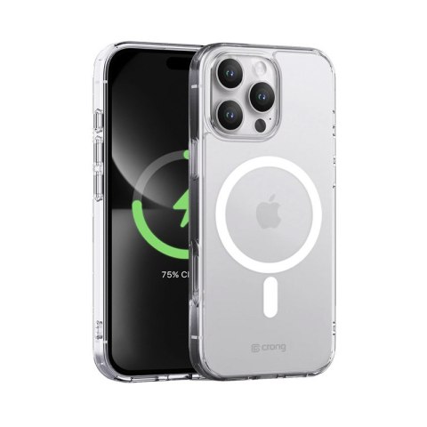Etui Clear MAG Cover iPhone 16 Pro MagSafe (przezroczysty) CRONG Etui Clear MAG Cover iPhone 16 Pro MagSafe (przezroczysty) CRONG