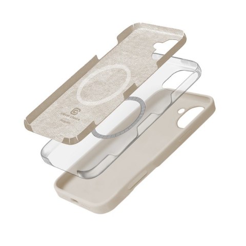 Etui Color Cover Magnetic iPhone 16 MagSafe (kamienny beż) CRONG Etui Color Cover Magnetic iPhone 16 MagSafe (kamienny beż) CRONG