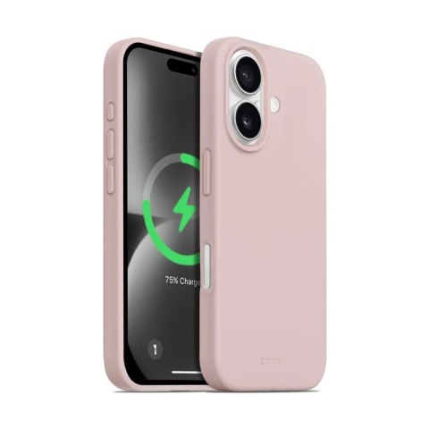 Etui Color Cover Magnetic iPhone 16 MagSafe (piaskowy róż) CRONG