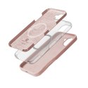 Etui Color Cover Magnetic iPhone 16 MagSafe (piaskowy róż) CRONG