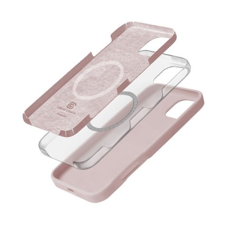 Etui Color Cover Magnetic iPhone 16 Pro Max MagSafe (piaskowy róż) CRONG Etui Color Cover Magnetic iPhone 16 Pro Max MagSafe (piaskowy róż) CRONG