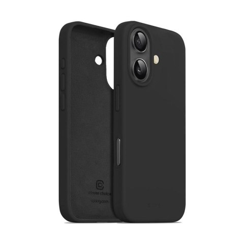Etui Color Cover iPhone 16 (czarny) CRONG Etui Color Cover iPhone 16 (czarny) CRONG