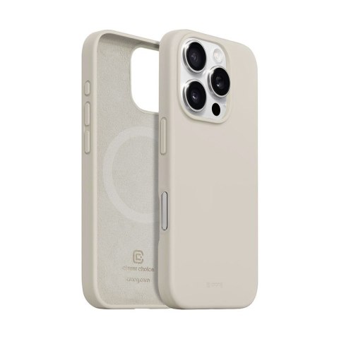 Etui Crong Color Cover Magnetic iPhone 16 Pro MagSafe (kamienny beż) CRONG Etui Crong Color Cover Magnetic iPhone 16 Pro MagSafe (kamienny beż) CRONG