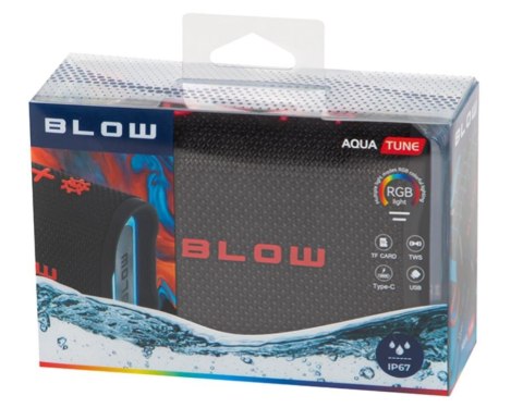 Głośnik Bluetooth 5.3 AQUA TUNE IP67 BLOW Głośnik Bluetooth 5.3 AQUA TUNE IP67 BLOW