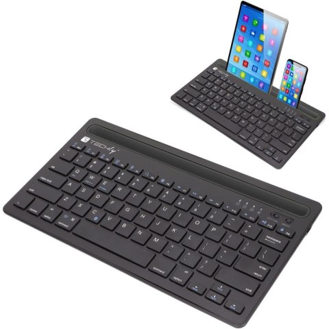 Klawiatura Bluetooth z podstawką na tablet i telefon Techly Klawiatura Bluetooth z podstawką na tablet i telefon Techly