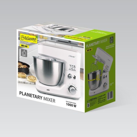 Robot planetarny z misą 4L, 1000W MR-560 Feel-Maestro Robot planetarny z misą 4L, 1000W MR-560 Feel-Maestro