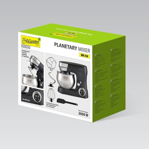 Robot planetarny z misą 5l, 2000W MR-558 Feel-Maestro Robot planetarny z misą 5l, 2000W MR-558 Feel-Maestro