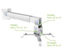 Uchwyt ścienno-sufitowy do projektora 43-65cm, 20kg Techly