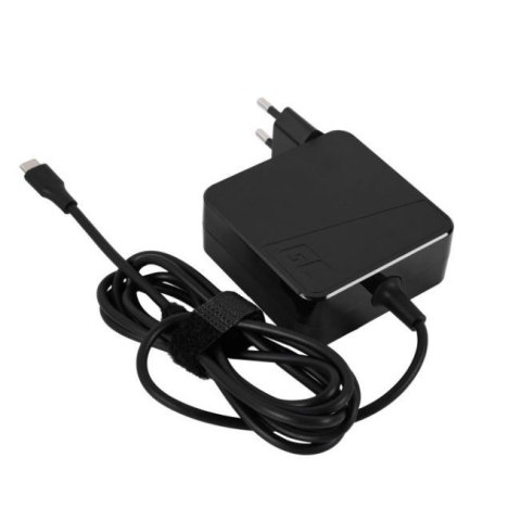 Zasilacz USB-C 65W 5V-9V-12V-15V/3A, 20V/3.25A Power Delivery Green Cell Zasilacz USB-C 65W 5V-9V-12V-15V/3A, 20V/3.25A Power Delivery Green Cell