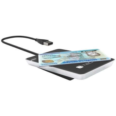 Czytnik kart zbliżeniowych NFC RFID na USB 2.0 Techly Czytnik kart zbliżeniowych NFC RFID na USB 2.0 Techly