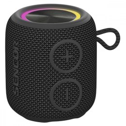 Głośnik bluetooth SIRIUS 2 MICRO czarny, moc 5W, LED, TWS Sencor