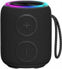 Głośnik bluetooth SIRIUS 2 MINI czarny moc 16W, LED, TWS Sencor