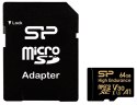 Karta pamięci microSDXC High Endurance 64GB V30 UHS-1 U3 A1 24/7 + ADAPTER microSD-SD Silicon Power