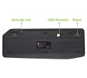 Klawiatura bezprzewodowa BT/RF 2.4GHz touchpad LED Techly