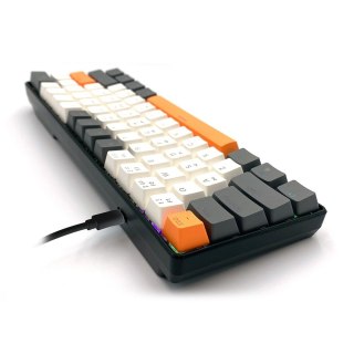 Klawiatura mechaniczna 60% ZONE 61 MT1258 (Przełączniki - RED) Media-Tech