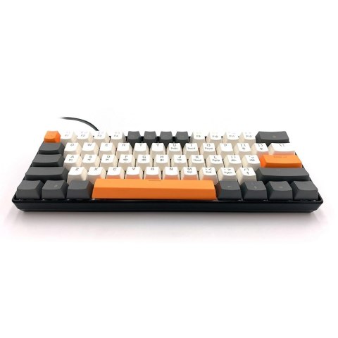 Klawiatura mechaniczna 60% ZONE 61 MT1258 (Przełączniki - RED) Media-Tech