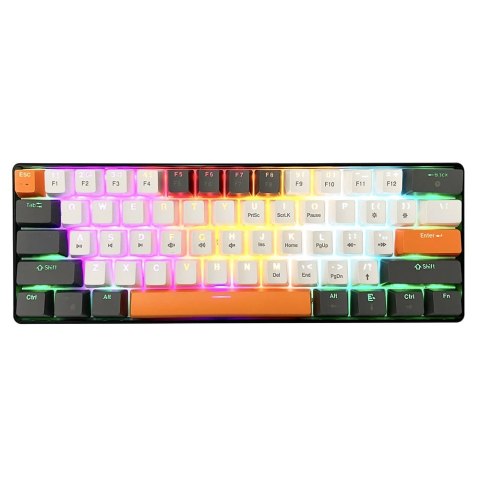Klawiatura mechaniczna 60% ZONE 61 MT1258 (Przełączniki - RED) Media-Tech