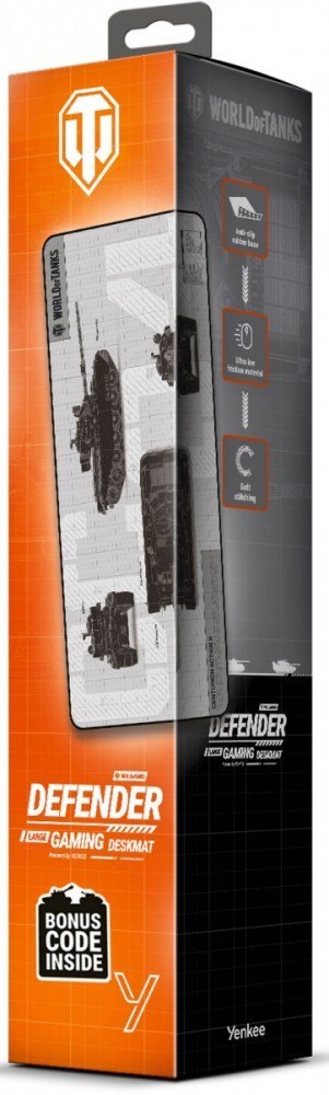 Podkładka pod mysz DEFENDER WT90 - wersja limitowana WORLD OF TANKS YENKEE Podkładka pod mysz DEFENDER WT90 - wersja limitowana WORLD OF TANKS YENKEE