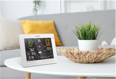 Profesjonalna Stacja meterologiczna wifi SMART z czujnik 7w1 Sencor Profesjonalna Stacja meterologiczna wifi SMART z czujnik 7w1 Sencor