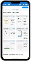 Profesjonalna Stacja meterologiczna wifi SMART z czujnik 7w1 Sencor