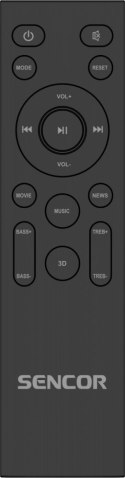 Soundbar z wbudowanymi subwooferami SSB 4450BS 2.1 200Watt Sencor