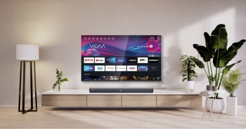 Soundbar z wbudowanymi subwooferami SSB 4450BS 2.1 200Watt Sencor Soundbar z wbudowanymi subwooferami SSB 4450BS 2.1 200Watt Sencor