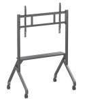 Stojak mobilny TV 55-86cali do 80kg regulowany półka AV Techly