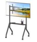 Stojak mobilny TV 55-86cali do 80kg regulowany półka AV Techly