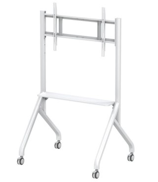 Stojak mobilny TV 56-100 cali do 100kg regulowany półka AV Techly