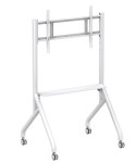 Stojak mobilny TV 56-100 cali do 100kg regulowany półka AV Techly