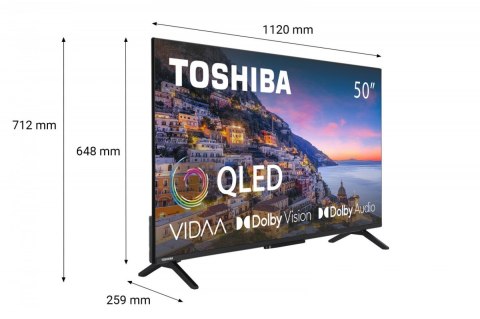 Telewizor QLED 50 cali 50QV2463DG Toshiba