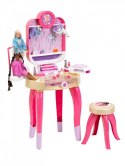 Toaletka Barbie z lampą do paznokci hybryd Klein
