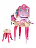 Toaletka Barbie z lampą do paznokci hybryd Klein