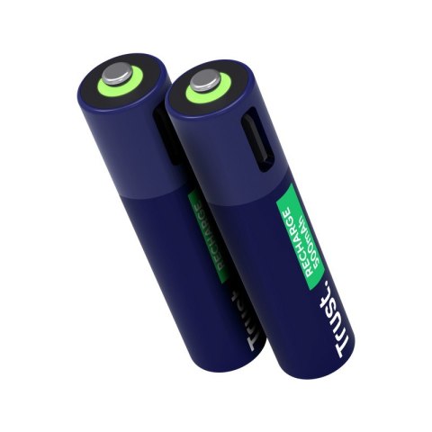 Baterie akumulatory 2 sztuki AAA USB-C Trust