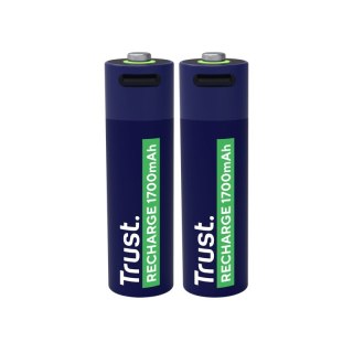 Baterie akumulatory AA USB-C 2 sztuki Trust