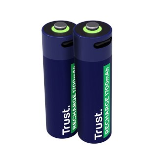 Baterie akumulatory AA USB-C 2 sztuki Trust