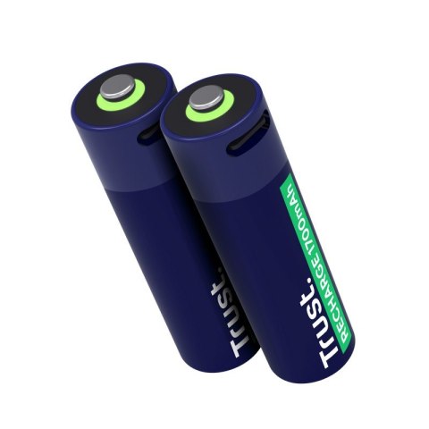Baterie akumulatory AA USB-C 2 sztuki Trust