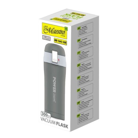 Kubek termiczny 300 ml Power MR-1643-30B Szary Feel-Maestro Kubek termiczny 300 ml Power MR-1643-30B Szary Feel-Maestro