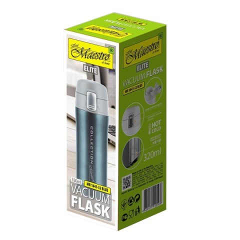 Kubek termiczny 320 ml MR-1641-32-BLUE Feel-Maestro Kubek termiczny 320 ml MR-1641-32-BLUE Feel-Maestro