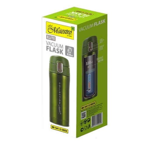 Kubek termiczny 320 ml MR-1641-32-Zielony Feel-Maestro Kubek termiczny 320 ml MR-1641-32-Zielony Feel-Maestro