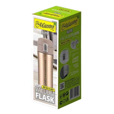 Kubek termiczny 320 ml MR-1641-32-Złoty Feel-Maestro Kubek termiczny 320 ml MR-1641-32-Złoty Feel-Maestro