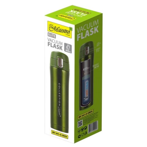 Kubek termiczny 450 ml MR-1641-45-Zielony Feel-Maestro Kubek termiczny 450 ml MR-1641-45-Zielony Feel-Maestro