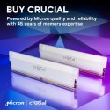 Pamięć DDR5 Pro OC 32/6400(2*16GB) CL38 biała Crucial