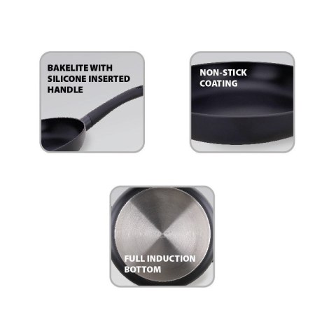 Patelnia / Wok MARBLE 28 cm MR-1217-28 Feel-Maestro Patelnia / Wok MARBLE 28 cm MR-1217-28 Feel-Maestro