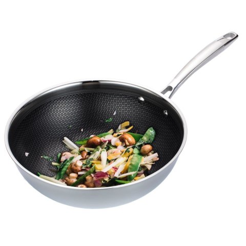 Profesjonalna patelnia / Wok 30 cm MR-1224-30 Feel-Maestro Profesjonalna patelnia / Wok 30 cm MR-1224-30 Feel-Maestro