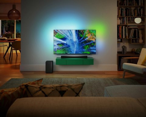 Soundbar 2.1 z bezprzewodowym subwooferem TAB5309/10 Philips Soundbar 2.1 z bezprzewodowym subwooferem TAB5309/10 Philips