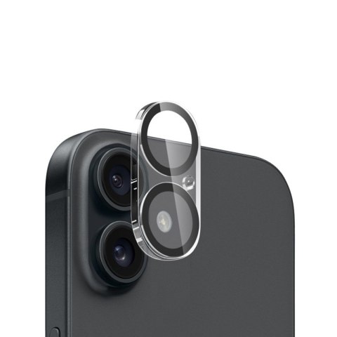 Szkło ochronne Lens Shield - na aparat i obiektyw iPhone 16 / iPhone 16 Plus CRONG Szkło ochronne Lens Shield - na aparat i obiektyw iPhone 16 / iPhone 16 Plus CRONG