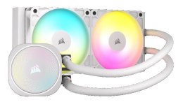 Chłodzenie CPU NAUTILUS 240 ARGB 240 mm białe Corsair